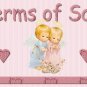 9 x Vintage Angels Gift Tags / Images .. Christening .. Christmas .. Birthday