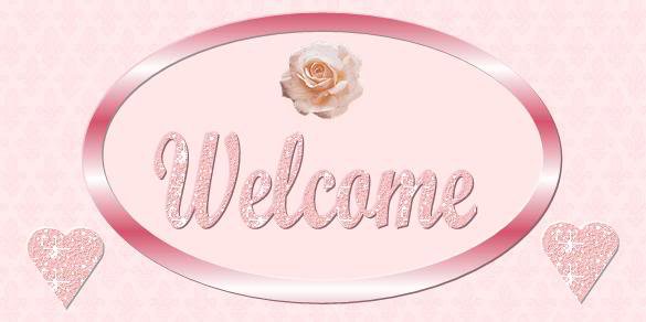 18 x Cottage Rose  Bunting / Banner Flags .. 250gsm Cardstock