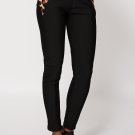 Stretchy Animal Print Panelled Jeggings (RP323024)