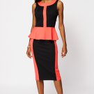Coral Panel Pencil Skirt (RP 205050)