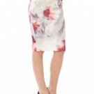 Gorgeous Floral Scuba Midi Skirt - Available in Plus Sizes (RP381220)