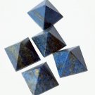 Set of 5 Lapis Lazuli Pyramid
