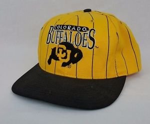 Vintage Colorado Buffaloes The Game NCAA Snapback Pinstripe Baseball ...