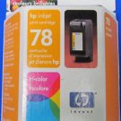 GENUINE NEW HP 78 C6578D Tri-Color Ink Cartridge w/ FREE SHIPPING