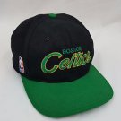 Vintage Boston Celtics Sports Specialties Script Snapback Hat Cap Larry Bird NBA