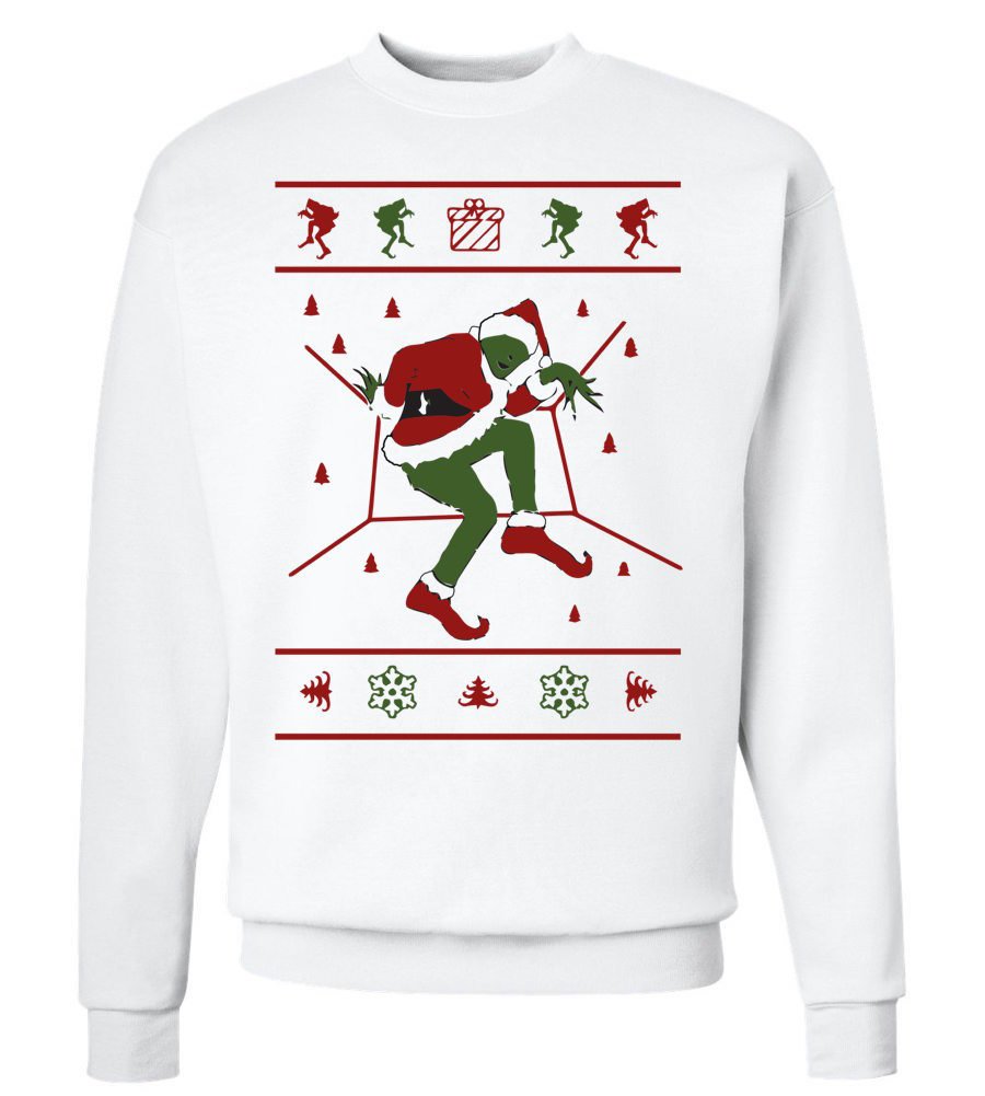 Hot Line Bling Grinch Ugly Christmas Sweater
