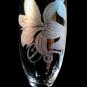 Wedding Glass Two Hand Engraved Champagne Flutes