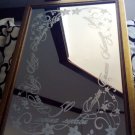 Engraved Personalized mirror