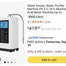 WATER IONIZER WATER PURIFIER MACHINE PH ALKALINE WATER MACHINE
