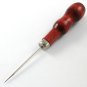 1 x Leather Craft Hole Maker - Awl Tool - Wooden Handled
