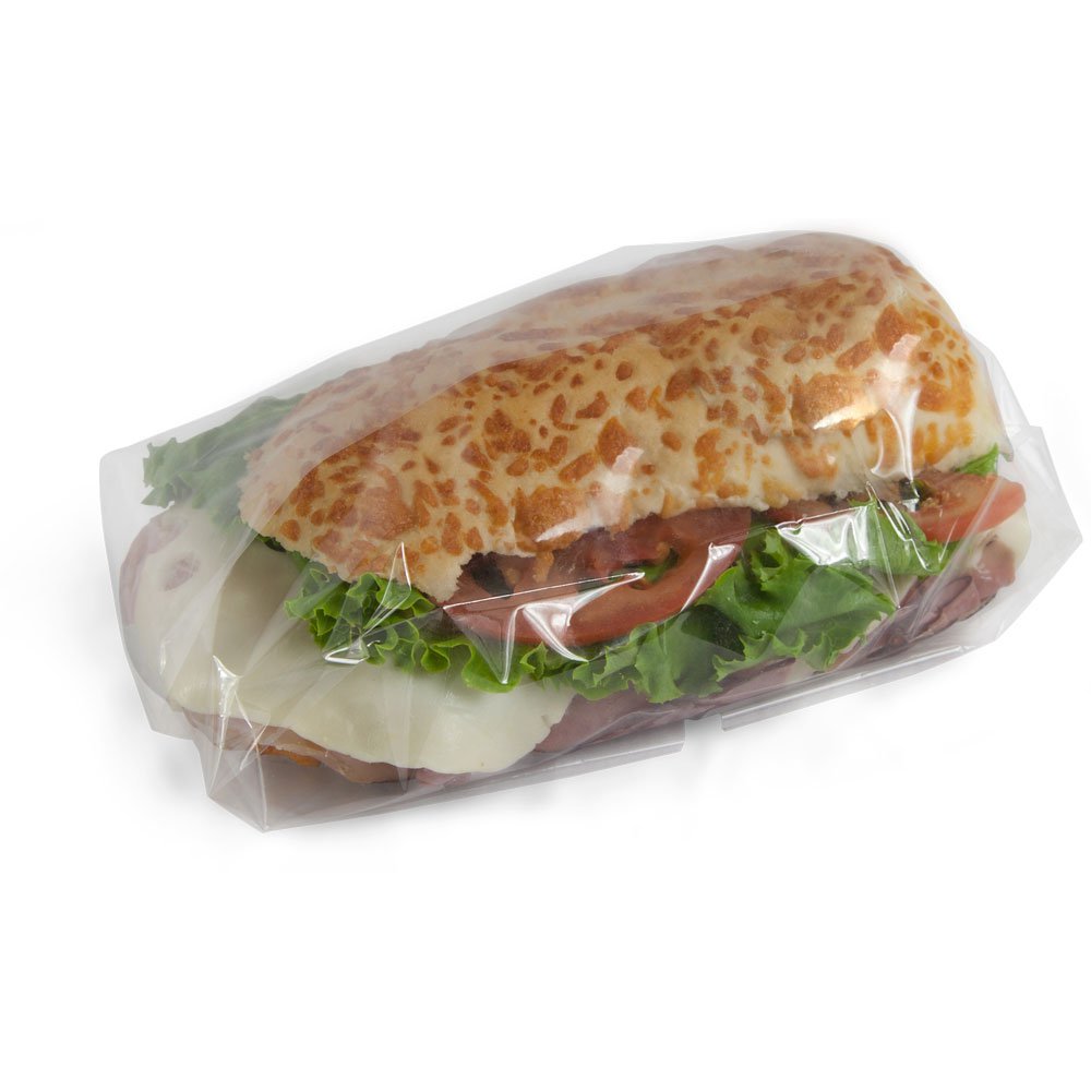 10 x 12 Clear Cellophane Food Wrap Sheet/Bundle of 1000