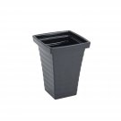 2 qt 5 1/2 L x 5 1/2 W x 7 D inch Americana Square Bowl Black