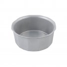 4 1/2 qt 10 1/4 x 4 1/4 inch Flat Bottom Bowl Pewter Glo