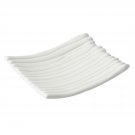 9 1/2 x 11 1/2 inch Asparagus Platter Sandstone White