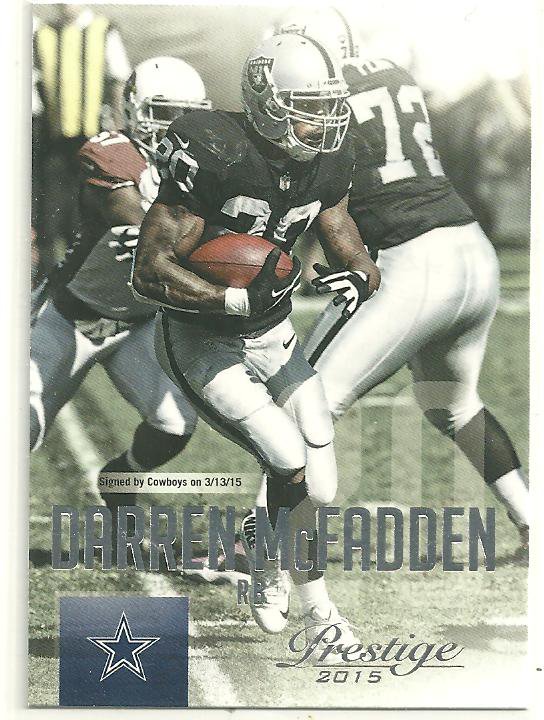 2015 Prestige #38 Darren McFadden