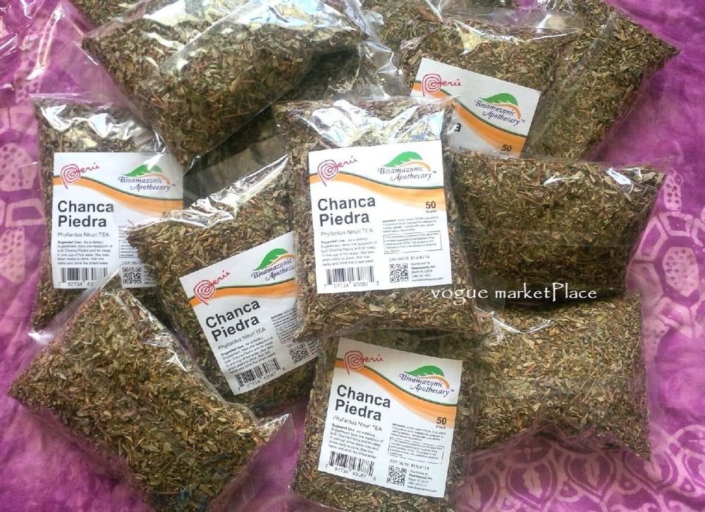 peru CHANCA PIEDRA herb tea LARGE break stones liver kidney QUEBRA PEDRA 4bag