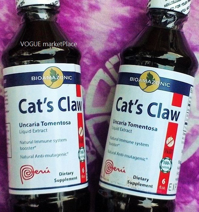 2 CATS CLAW bark herb LIQUID EXTRACT inflammation, immune, arthritis *2
