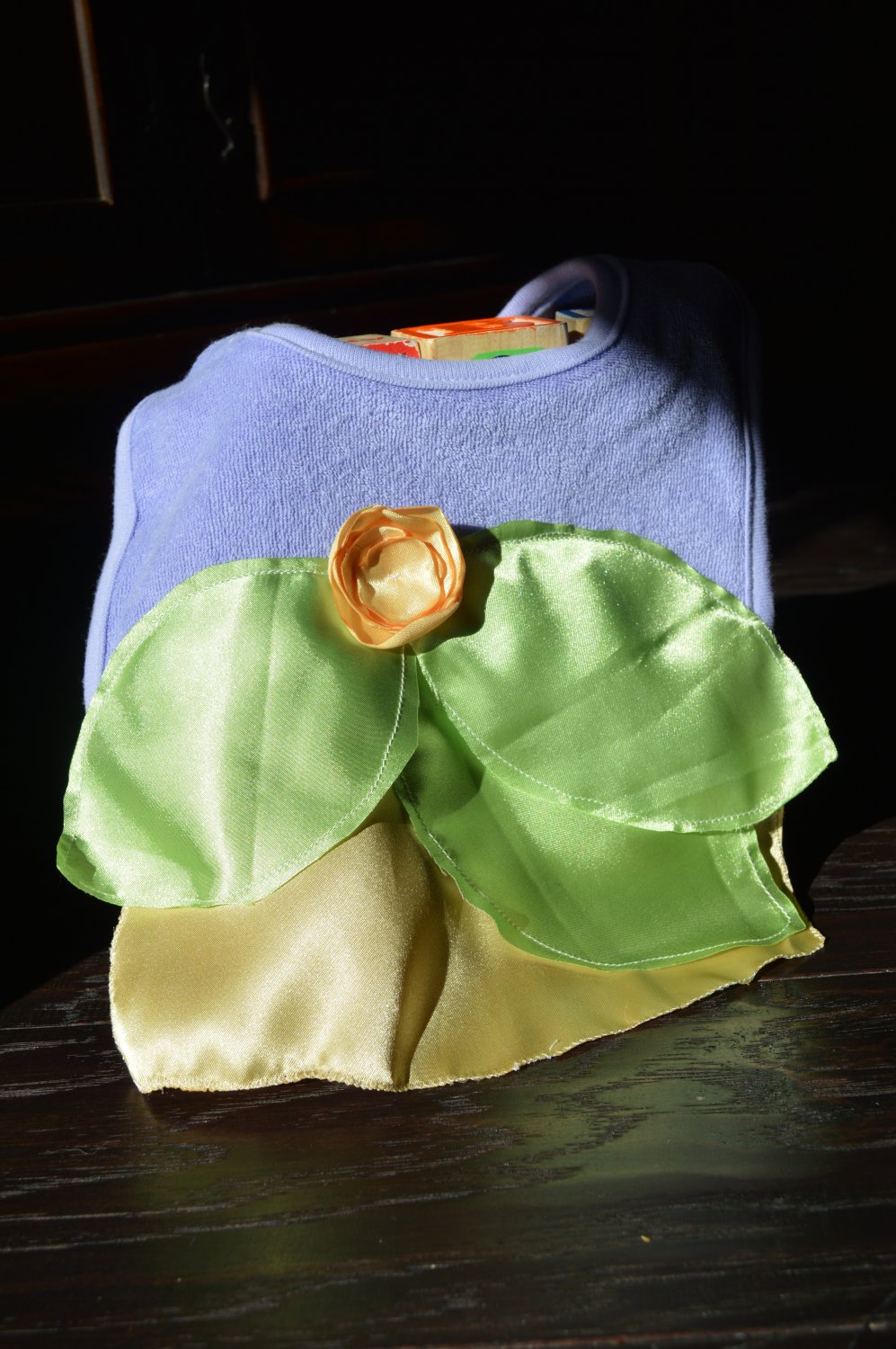 Tiana Inspired Bib