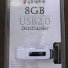 KINGSTON 8GB USB 2.0 DATATRAVELER FLASH DRIVE