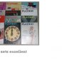 PLAYBOY 1957 MAGAZINES FULL YEAR JAN. ~ DEC. 57