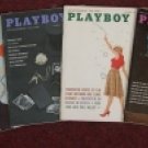 Playboy 1959 Magazines Oct July Nov Jan