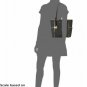 New Michael Kors Medium Jet Set Specchio Tote - Black/Gold