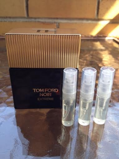 TOM FORD NOIR EXTREME - THREE 1.7 ml Cologne Sample Spray Atomizers ...