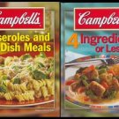 Lot of 2 CAMPBELL'S Casseroles 1-DISH 4 Ingreds CKBKS