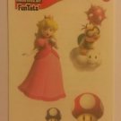 [TATTOO] Peach, Lakitu, & Mushroom (T4) - New Super Mario Bros. Wii Trading Card