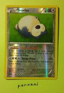 [REVERSE HOLO] Flashfire Pokemon Card - Snorlax (80/106)