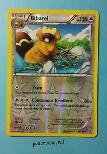 [REVERSE HOLO] Primal Clash Pokemon Card - Bibarel (118/160)