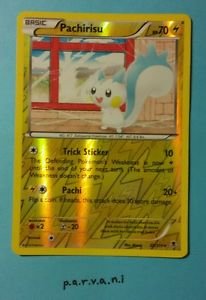 [REVERSE HOLO] Phantom Forces Pokemon Card - Pachirisu (25/119)