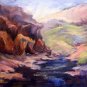 "Deer Creek Fantasy" Original Calif Landscape Oil Painting by winning colorest Geri Acosta