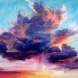 DRAMATIC: "Arizona Sky" An Original Impressionist Oil Painting by Colorest Geri Acosta