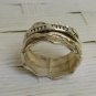Handmade Designer Silver Spin Ring Inscribed In Hebrew "Ani Ledodi Vedodi Li" Made In Israel