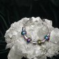 New Metallic 3/4 Wrist Bracelet with 9 Removable Charms Pandora Style
