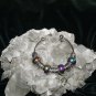 New Metallic 3/4 Wrist Bracelet with 9 Removable Charms Pandora Style