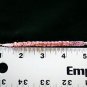 Child's 6 inch Pink Hemp Handcrafted with Glass beading and metal closure