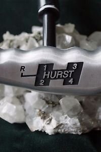 HURST 4 Speed Walking Cane Gloss Metallic Black Powder Coating Racing Cane