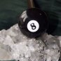 Eight Ball Walking Cane Gloss Black Aluminum Tubing 8 Ball Walking Stick Cane