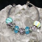Bangle Bracelet with the ability to remove Charm Like Current trend w/o the cost
