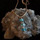 Stylish Necklace with Blue Glass Exchange/changable Ability at fraction of costs