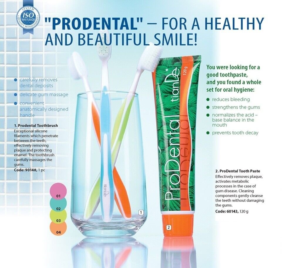 ProDental Tooth Paste Strengthens periodontal tissue of peptides with ...