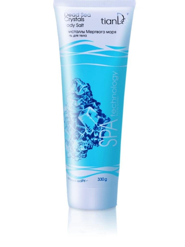 Live salt from Dead Sea Dead Sea Crystals Body Salt tianDe 30223, 330 g