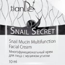 tianDe Snail Mucin Multifunction Facial Cream 10ml x 1 pc per pack