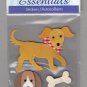 Sandylion Essentials Scrapbooking Stickers DOG bone best friend guard 3D - ES16