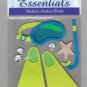 Sandylion Essentials Scrapbooking Stickers SNORKELLING scuba diving fins mask sports 3D - ES18