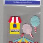 Sandylion Essentials Scrapbooking Sticker AMUSEMENT PARK carosel cotton candy fair 3D - ES20