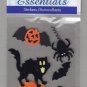 Sandylion Essentials Scrapbooking Stickers HALLOWEEN CAT bat spider pumpkin trick or treat 3D - ES24