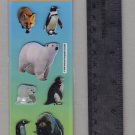 National Geographic KIDS stickers ARCTIC polar bear fox penguin